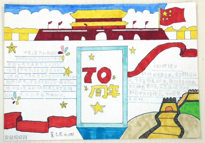 庆祝新中国成立72周年手抄报 祖国成就手抄报