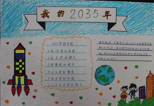 未来2035年的中国手抄报 我的中国年手抄报