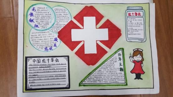 有关于红十字会的手抄报 红十字会的手抄报