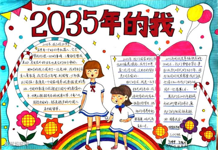中国的2035年手抄报 我爱中国的手抄报
