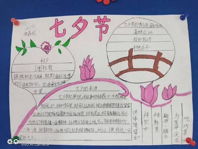 关于七夕节最简单的手抄报 最简单的手抄报