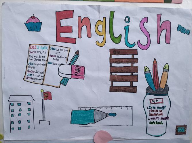 关于英语5年级的手抄报 5年级英语手抄报