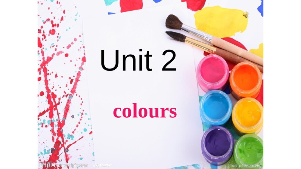 三年级英语上册 Unit 2 colours 课件PPT1