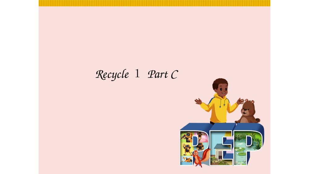 五年级英语上册 Recycle１Part C 课件PPT1