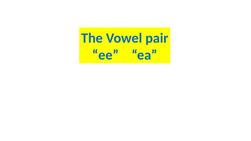 五年级英语上册 Unit 2 Let’s Spell  The Vowel Pair “ee” ＆ “ea”课件PPT9