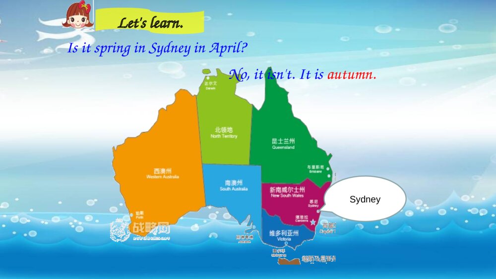 五年级英语下册 Recycle 1 Sarah will visit Sydney in April教学课件PPT8