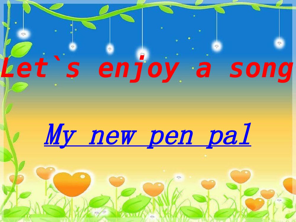 六年级英语上册 Unit4  I have a pen pal Part  A   Let’s  talk 课件PPT2